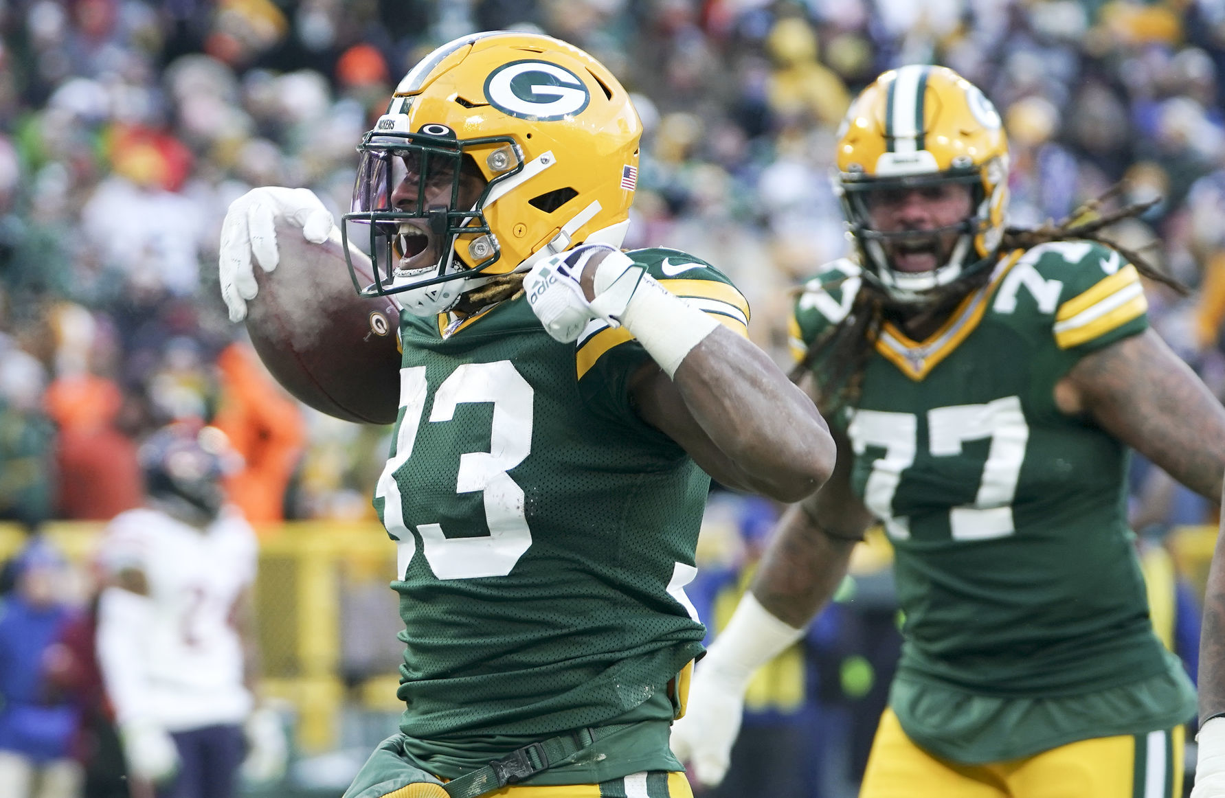 Packers 21, Bears 13